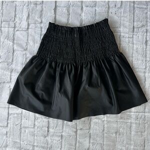 NWT Faux Leather Skirt